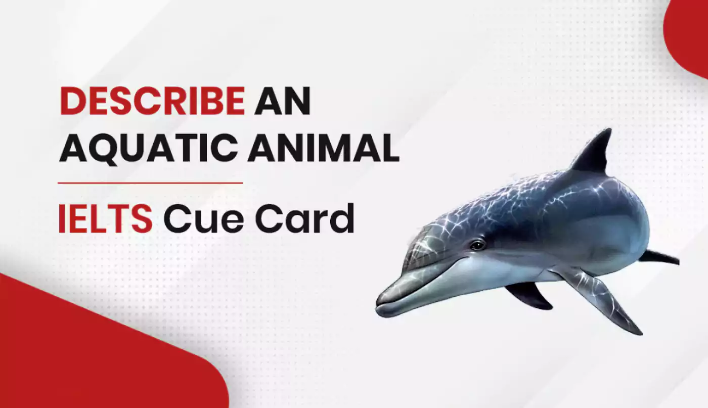 Describe an Aquatic Animal- IELTS Cue Card